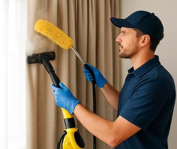 Trusted drapes cleaning technician Matty Curtain Cleaning alfredton-vic QLD