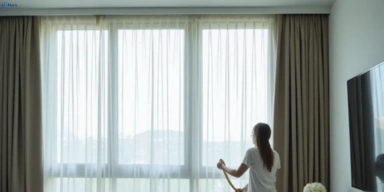 Delicate sheer drape cleaning alfredton-vic Matty Curtain Cleaning